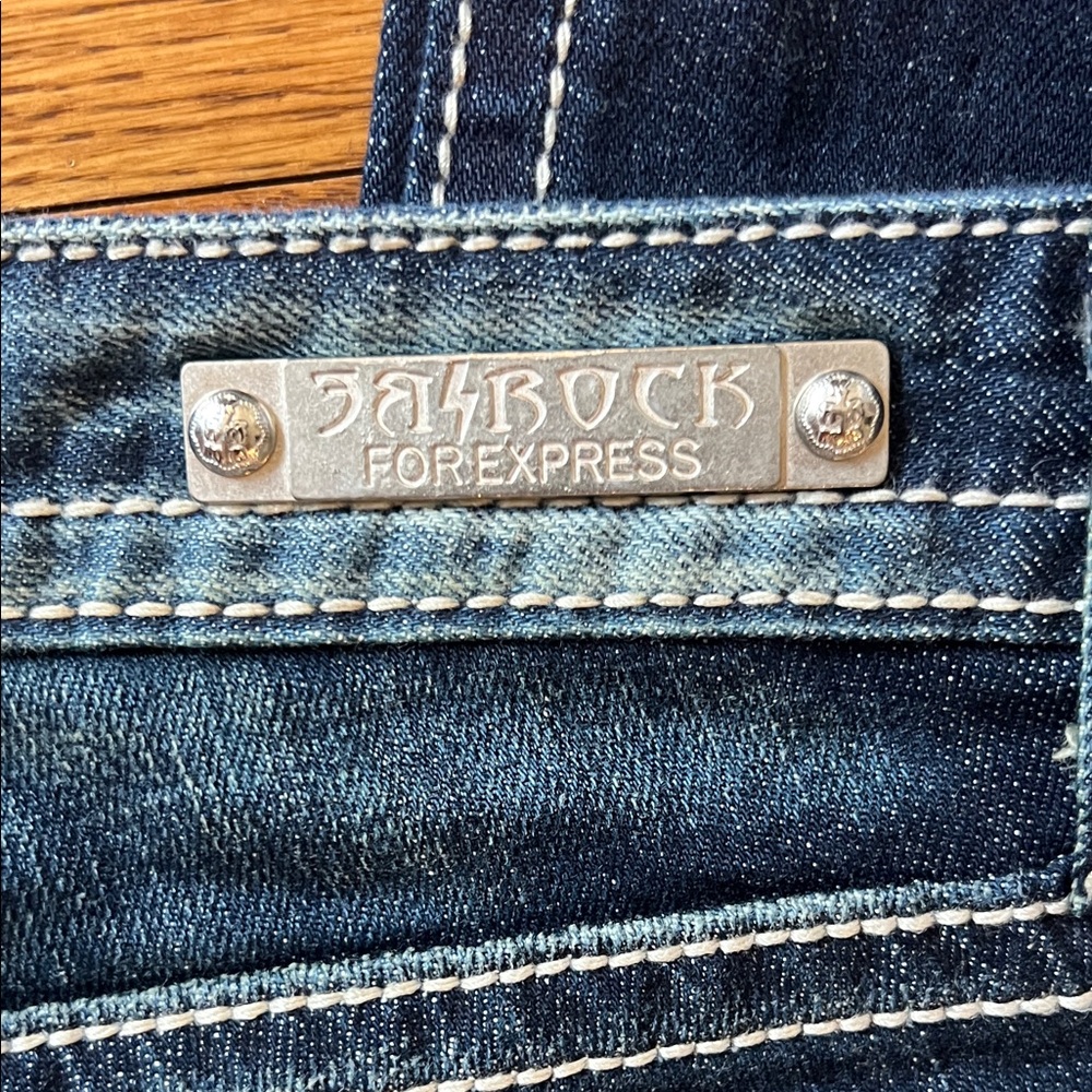 Rock Revival Dark Wash Skinny Jeans, NWOT, 12 - Picture 6 of 10